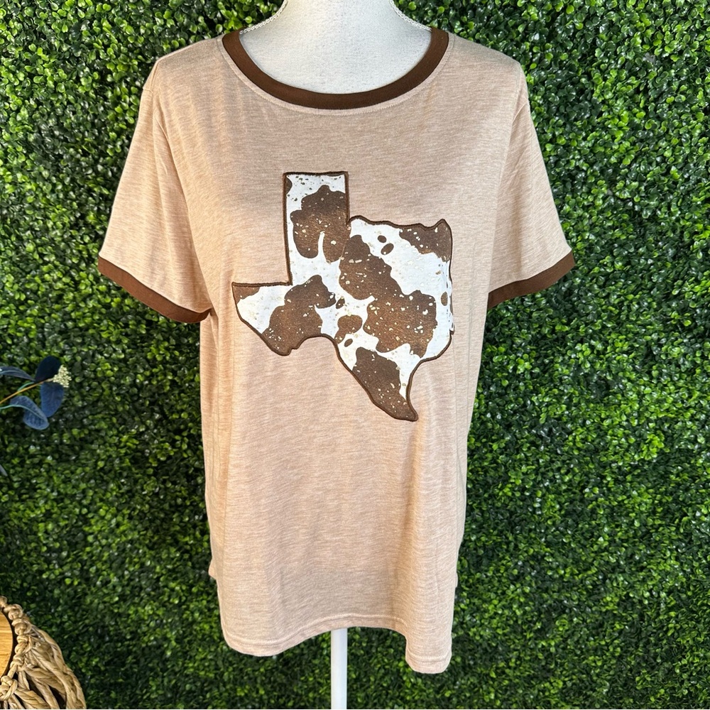 NWOT Texas flag graphic Te‎ shirt